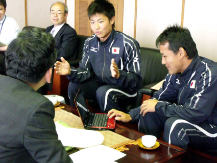 「追いつけない位置ではない」八幡商業高校3年　坂田真選手
