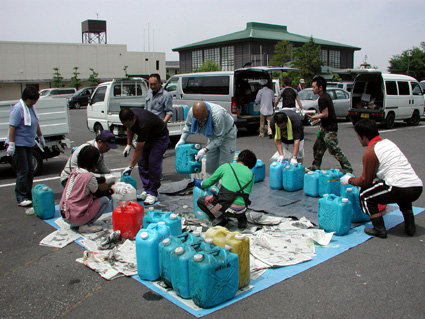 真夏のイルミネーションイベント コトナリエに欠かせない廃食油