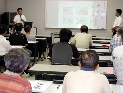 ものづくりで心づくり「炊き出しかまど製作説明会」