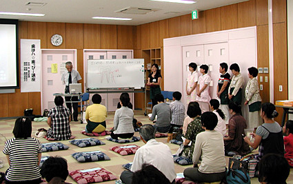 近畿初　歯周病集団健診を実施―唾液から歯の健康状態を知ろう―