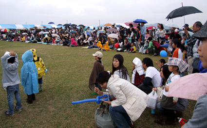 広がる笑顔の輪