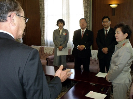 日野高校の存続求める