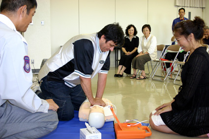 外国人住民の防災講座「いざという時のために」