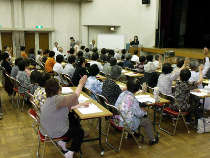 「能登川水車塾」67人受講中