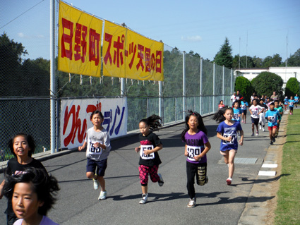 秋晴れに爽やかな汗 日野町スポーツ天国の日