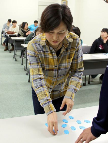 21チームが参戦　第39回東近江市レディースバレーボール大会