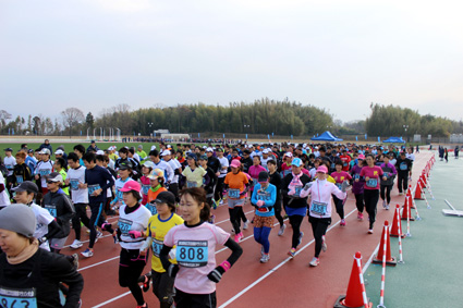 新年を爽やかに走り初め　12部門に1,397人