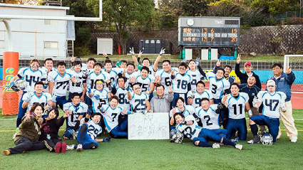 Ｘリーグ2部に昇格 いそのスーパースターズ