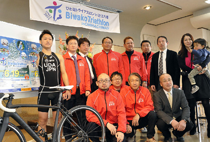 第2回びわ湖トライアスロン6月19日宮ヶ浜