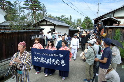 観光客など２万１千人が訪れる　ぶらっと五個荘まちあるき