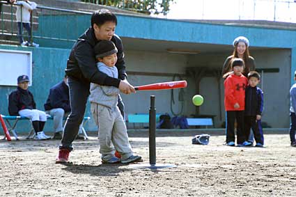 打って楽しいティーボール