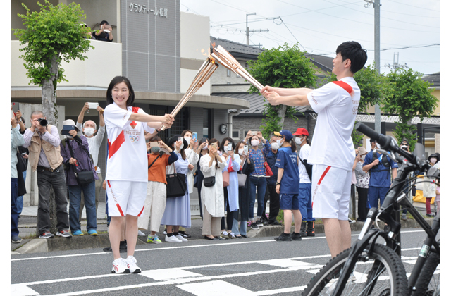 地元・日野で笑顔のリレー