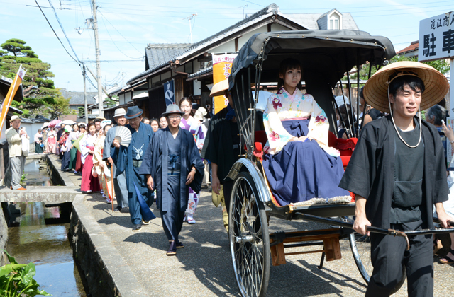 3年ぶりの時代絵巻行列