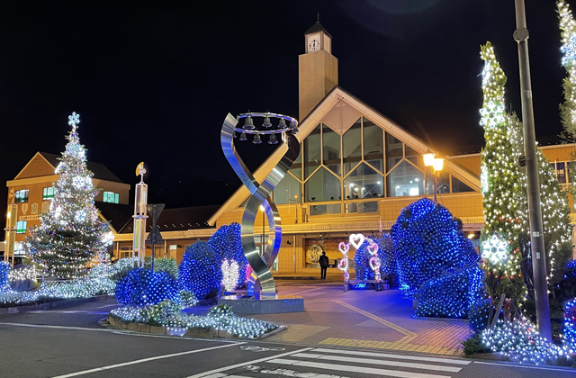 イーストレインボー17日点灯