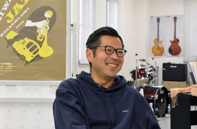 森鉄兵実行委員長が語るびわこジャズ東近江のこれから