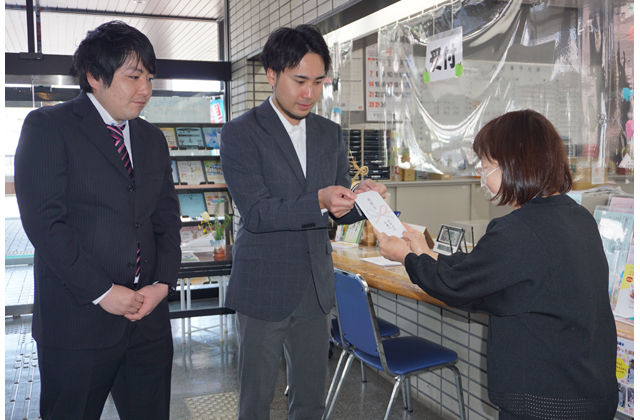 能登半島被災地に 裸まつり若連中が寄付