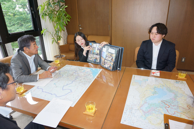 姉妹都市米国マーケット市