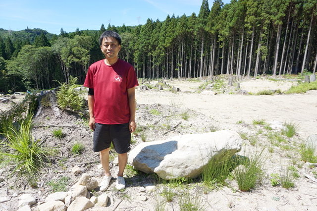 鈴鹿の廃村 棚田跡を生かしたキャンプ場