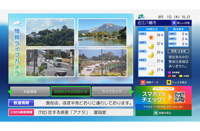ＺＴＶの新チャンネル「コミュニティプラス」開設