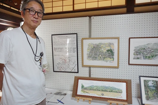 紀行画家・川村和彦さん作品展