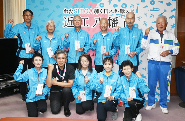 ねんりんピック鳥取大会出場 県代表選手激励壮行会