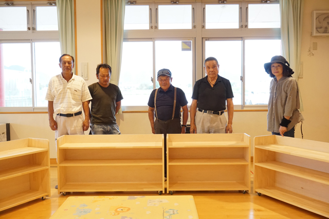 県建築組合八日市支部 住宅デーに奉仕作業