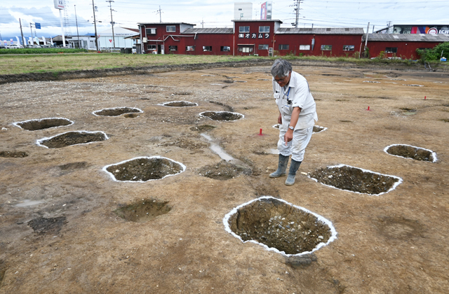 御館前（みたちまえ）遺跡調査 奈良時代の建物跡出土
