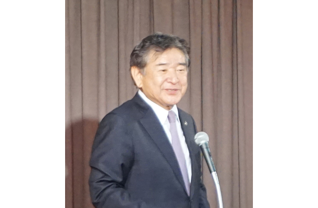 東近江市長選で4期目めざす 現職・小椋氏が市政報告