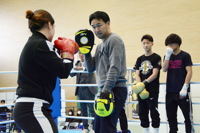 元王者の山中慎介さんが直接指導