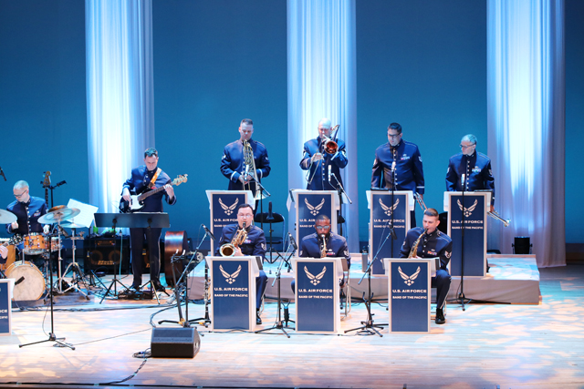 4年ぶりに東近江市で開催 米国空軍太平洋音楽隊コンサート