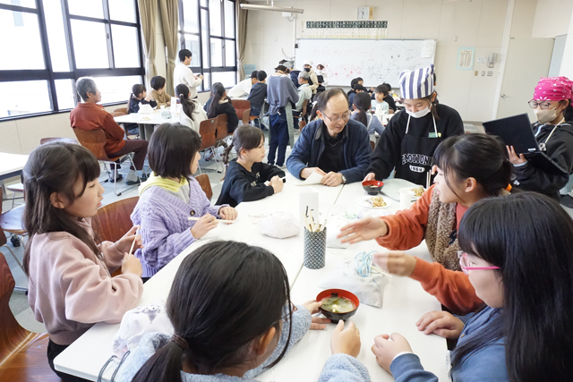 「南比お米パーティー」日野町立南比都佐小学校