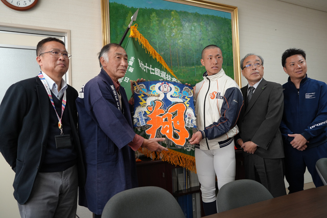 応援に染まる東近江市 滋賀学園　甲子園へ