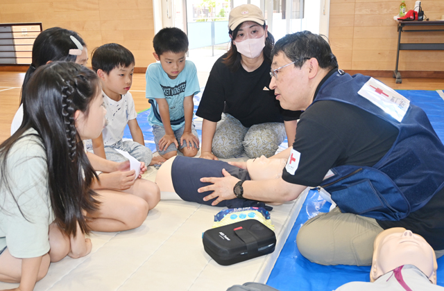 自分事として考えよう！八幡学区防災フェスタ