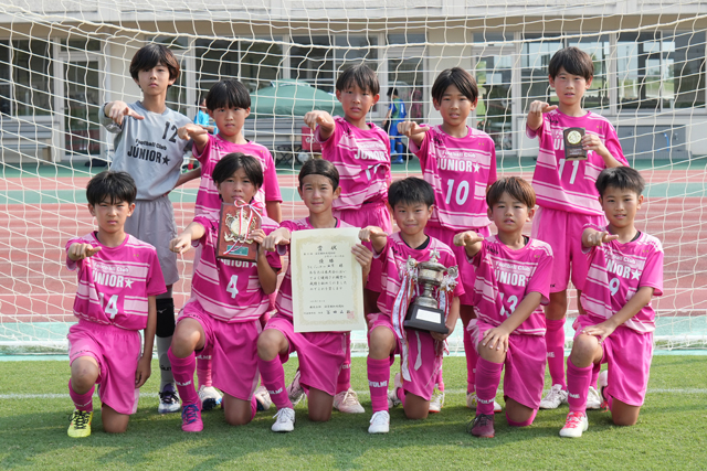 ＦＣジュニオール滋賀連覇 滋賀報知新聞社杯少年サッカー大会U-12