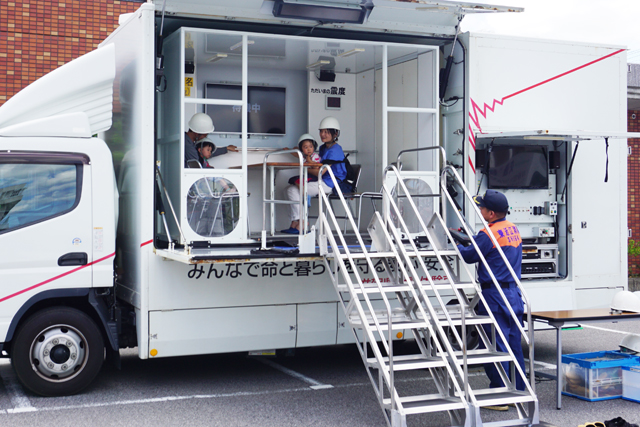 来て、見て、体験して 地元団体が共同で防災伝える