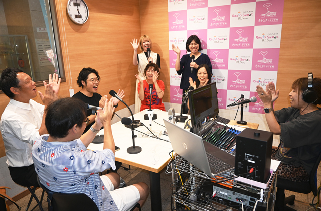 ＦＭひがしおうみ放送局 開局20周年祝う 生放送で記念番組
