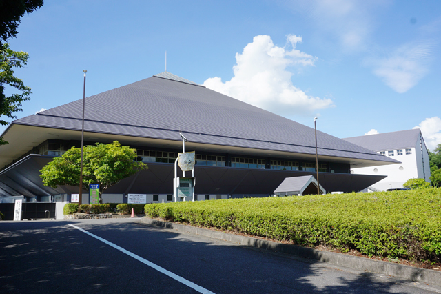 大規模改修が完了　東近江市総合運動公園布引体育館