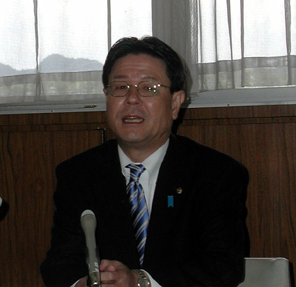 「新駅問題に一定の道筋」国松栗東市長が不出馬表明