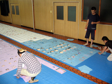 ギネスに挑む！世界最大モザイク