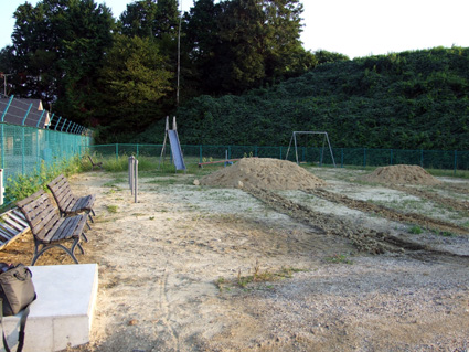 県がRD処分場の一部を公園に 北尾団地自治会に無償での使用認める