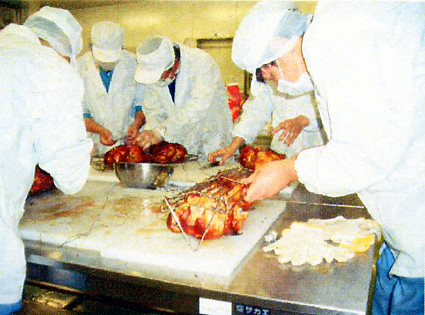 ローストチキン 甲南高生徒