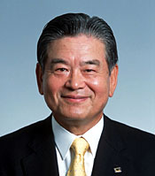 サッカー協会キャプテン川淵三郎氏招き