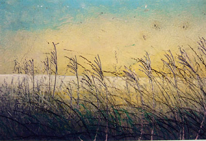 四季の風景、優美に 町田氏のパス画展