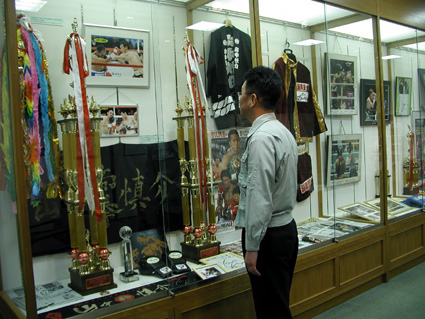 滋賀初のボクシング世界王者 山中さんの歩み紹介する展覧会