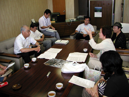 ＲＤ問題 住民団体が栗東市へ要望