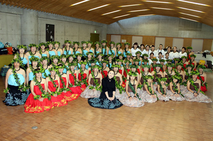 ホアピリ関西滋賀校 フラの魅力を発表