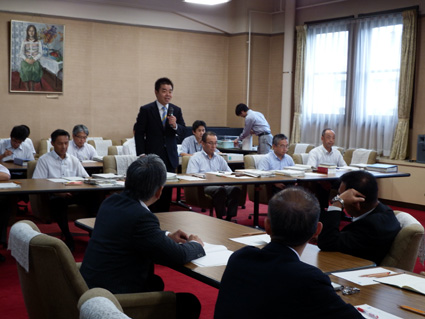 栗東駅後継プラン完遂前提に「議論する状況つくる」