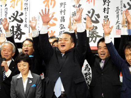 栗東市長　野村氏