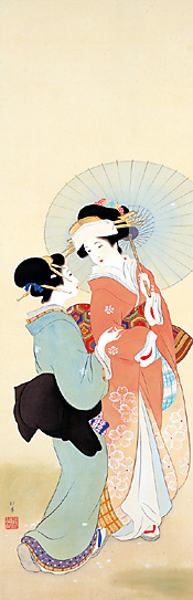 佐川美術館「美人画展」上村松園ら巨匠一堂に