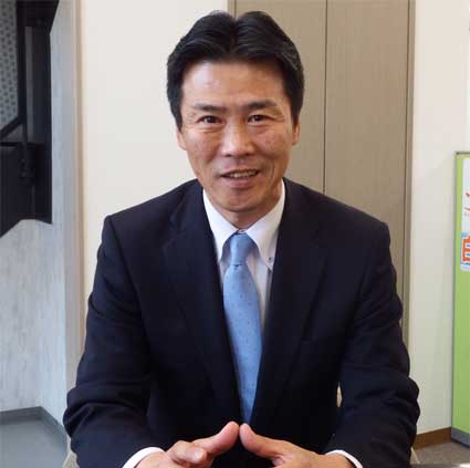 21日投票の草津市長選  出馬の白井幸則氏に聞く